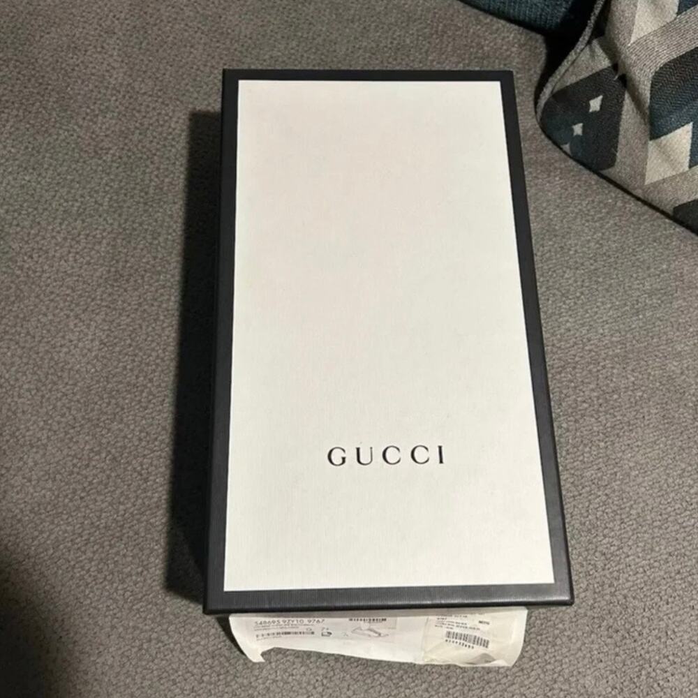 NEW GUCCI Ace GG Monogram Men's Wool Logo Sneakers 7.5 - Picture 12 of 16